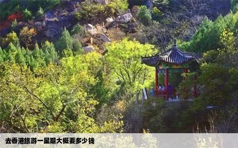 去香港旅游一星期大概要多少钱